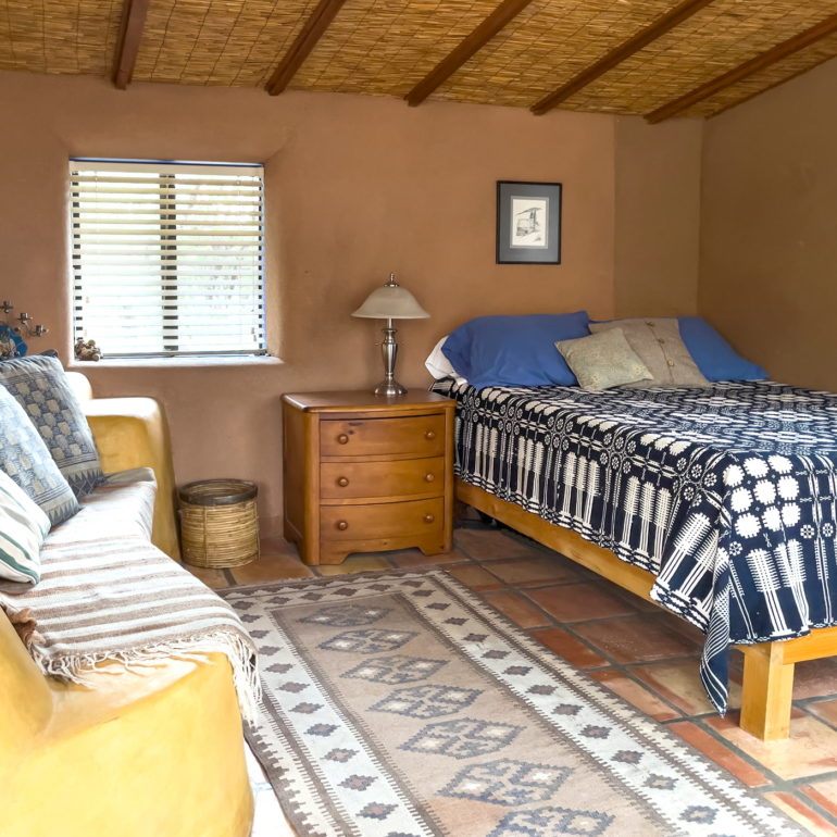 Strawbale Studio Bedroom